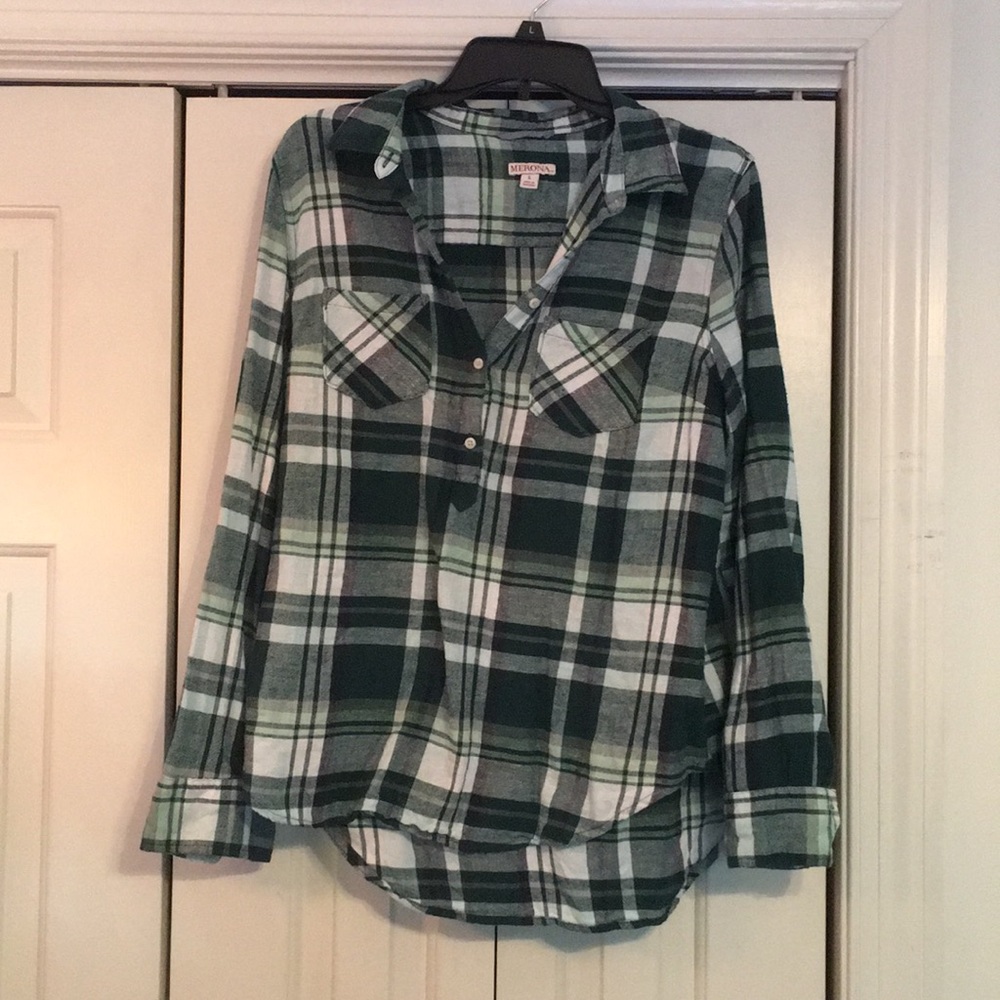Green flannel